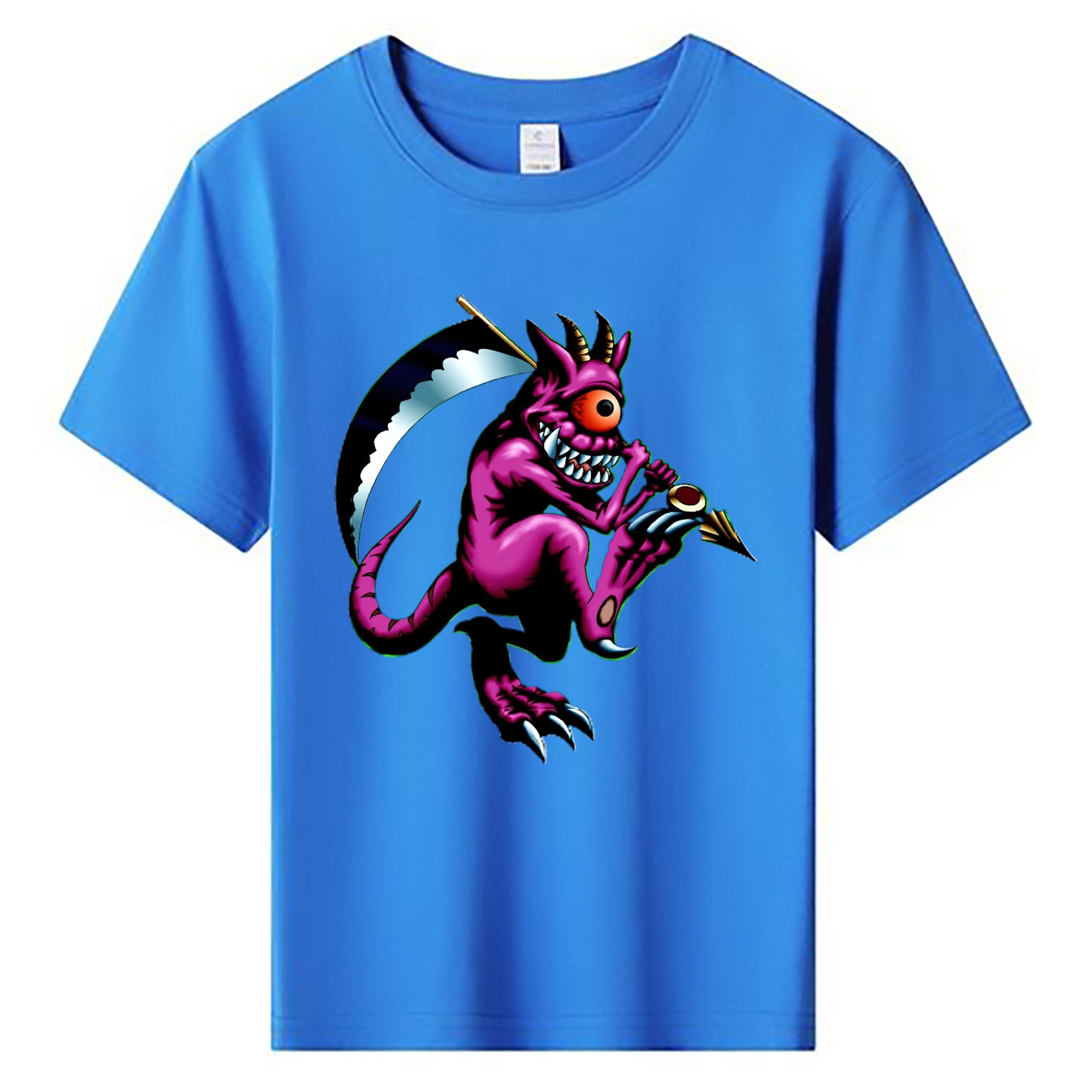 （画像用） 遊☆戯☆王 Yu-Gi-Oh! 綿100％キッズTシャツ（フロントプリント）